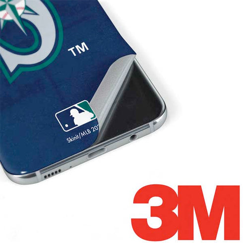 MLB Seattle Mariners - Solid Distressed Galaxy S8 Plus Skin
