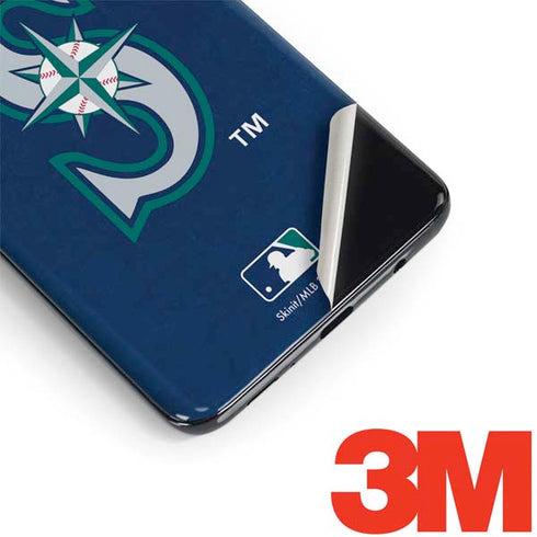 MLB Seattle Mariners - Solid Distressed Galaxy S9 Plus Skin