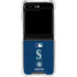 MLB Seattle Mariners - Solid Distressed Galaxy Z Flip5 5G Clear Case