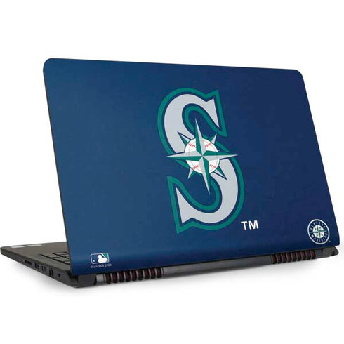 MLB Seattle Mariners - Solid Distressed Dell Inspiron Skin
