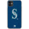 MLB Seattle Mariners - Solid Distressed iPhone 11 Clear Case