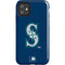 MLB Seattle Mariners - Solid Distressed iPhone 11 Impact Case