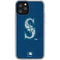 MLB Seattle Mariners - Solid Distressed iPhone 11 Pro Clear Case