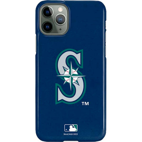 MLB Seattle Mariners - Solid Distressed iPhone 11 Pro Lite Case