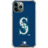 MLB Seattle Mariners - Solid Distressed iPhone 11 Pro Max Clear Case