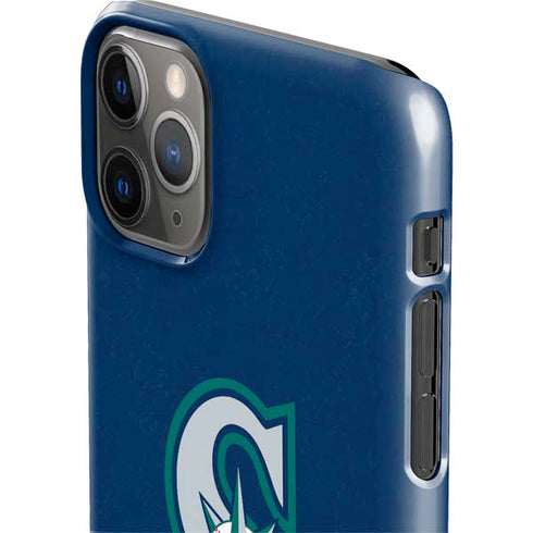 MLB Seattle Mariners - Solid Distressed iPhone 11 Pro Max Lite Case