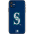 MLB Seattle Mariners - Solid Distressed iPhone 11 Skin