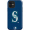 MLB Seattle Mariners - Solid Distressed iPhone 12 Impact Case