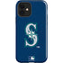MLB Seattle Mariners - Solid Distressed iPhone 12 Impact Case