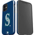 MLB Seattle Mariners - Solid Distressed iPhone 12 Impact Case