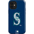 MLB Seattle Mariners - Solid Distressed iPhone 12 Mini Impact Case
