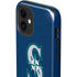 MLB Seattle Mariners - Solid Distressed iPhone 12 Mini Impact Case