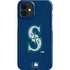 MLB Seattle Mariners - Solid Distressed iPhone 12 Mini Lite Case