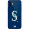 MLB Seattle Mariners - Solid Distressed iPhone 12 Mini Skin