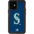 MLB Seattle Mariners - Solid Distressed iPhone 12 Mini Waterproof Case