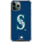 MLB Seattle Mariners - Solid Distressed iPhone 12 Pro Max Clear Case