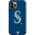 MLB Seattle Mariners - Solid Distressed iPhone 12 Pro Max Impact Case