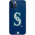 MLB Seattle Mariners - Solid Distressed iPhone 12 Pro Max Skin