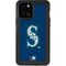 MLB Seattle Mariners - Solid Distressed iPhone 12 Pro Max Waterproof Case