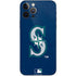 MLB Seattle Mariners - Solid Distressed iPhone 12 Pro Skin