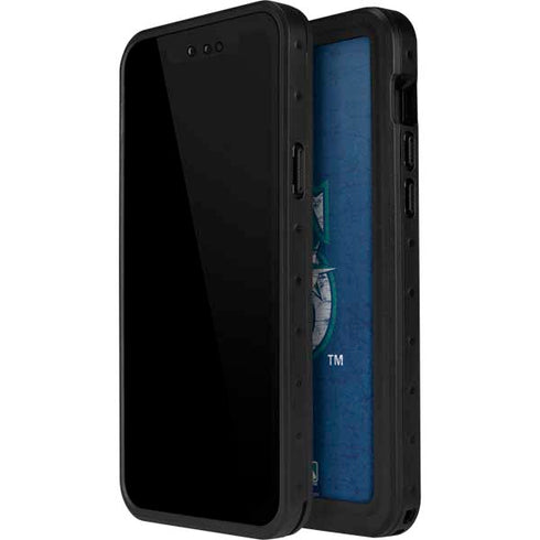 MLB Seattle Mariners - Solid Distressed iPhone 12 Pro Waterproof Case