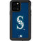 MLB Seattle Mariners - Solid Distressed iPhone 12 Pro Waterproof Case