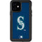 MLB Seattle Mariners - Solid Distressed iPhone 12 Waterproof Case