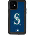 MLB Seattle Mariners - Solid Distressed iPhone 12 Waterproof Case