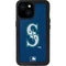 MLB Seattle Mariners - Solid Distressed iPhone 13 Mini Waterproof Case