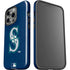 MLB Seattle Mariners - Solid Distressed iPhone 15 Pro Impact Case