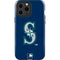 MLB Seattle Mariners - Solid Distressed iPhone 15 Pro Max Impact Case