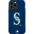 MLB Seattle Mariners - Solid Distressed iPhone 15 Pro Max Impact Case