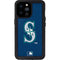 MLB Seattle Mariners - Solid Distressed iPhone 14 Pro Max Waterproof Case