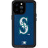 MLB Seattle Mariners - Solid Distressed iPhone 14 Pro Max Waterproof Case