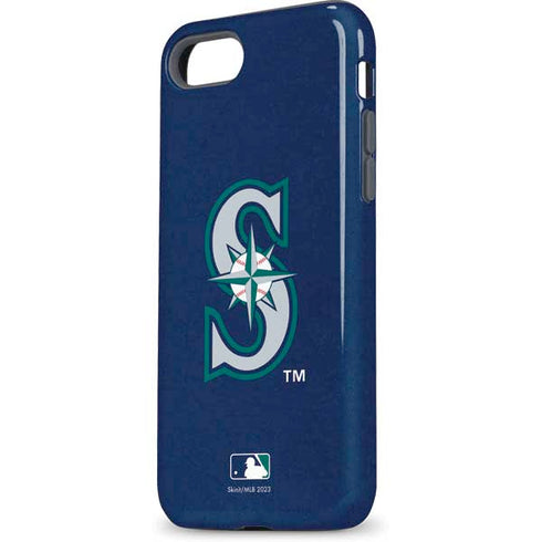 MLB Seattle Mariners - Solid Distressed iPhone 7 Pro Case