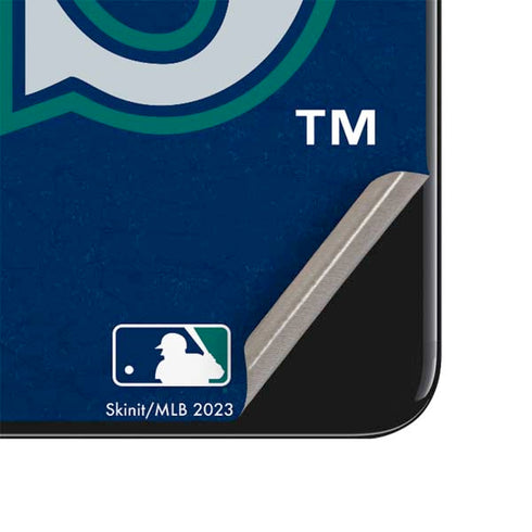 MLB Seattle Mariners - Solid Distressed iPhone SE (2nd & 3rd Gen) Skin
