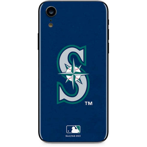 MLB Seattle Mariners - Solid Distressed iPhone XR Skin