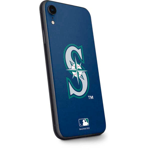 MLB Seattle Mariners - Solid Distressed iPhone XR Skin