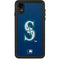 MLB Seattle Mariners - Solid Distressed iPhone XR Waterproof Case