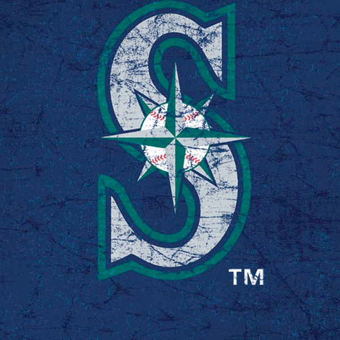 MLB Seattle Mariners - Solid Distressed iPhone XS Max Skin