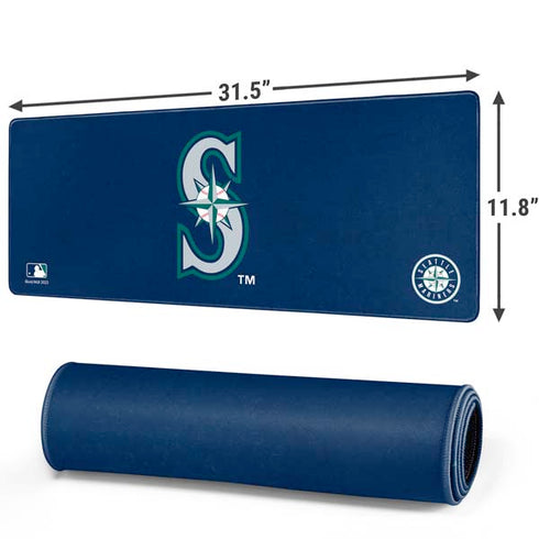 MLB Seattle Mariners - Solid Distressed Gaming Mouse Pad