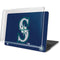 MLB Seattle Mariners - Solid Distressed MacBook Pro 16in (2019-20) Case plus Skin