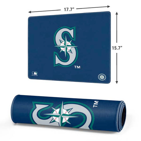 MLB Seattle Mariners - Solid Distressed Gaming Mouse Pad