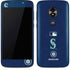 MLB Seattle Mariners - Solid Distressed Moto E5 Play Skin