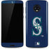 MLB Seattle Mariners - Solid Distressed Moto G6 Skin