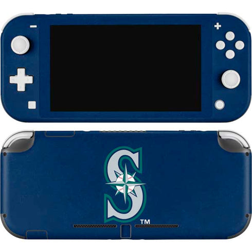 MLB Seattle Mariners - Solid Distressed Nintendo Switch Lite Skin