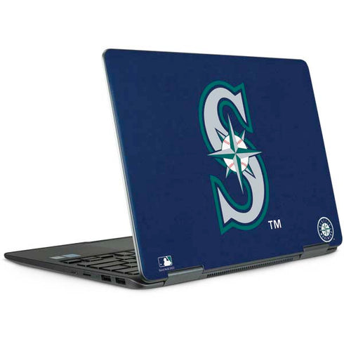 MLB Seattle Mariners - Solid Distressed Notebook 9 Pro 13in (2017) Skin