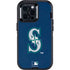 MLB Seattle Mariners - Solid Distressed Otterbox Defender iPhone Skin