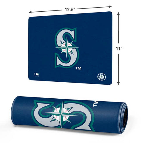 MLB Seattle Mariners - Solid Distressed Gaming Mouse Pad