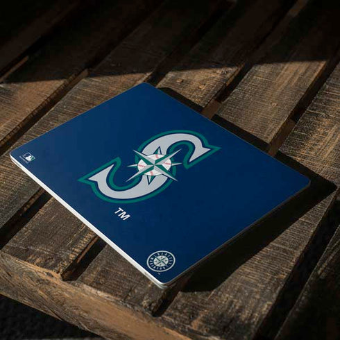 MLB Seattle Mariners - Solid Distressed Surface Laptop 2 Skin